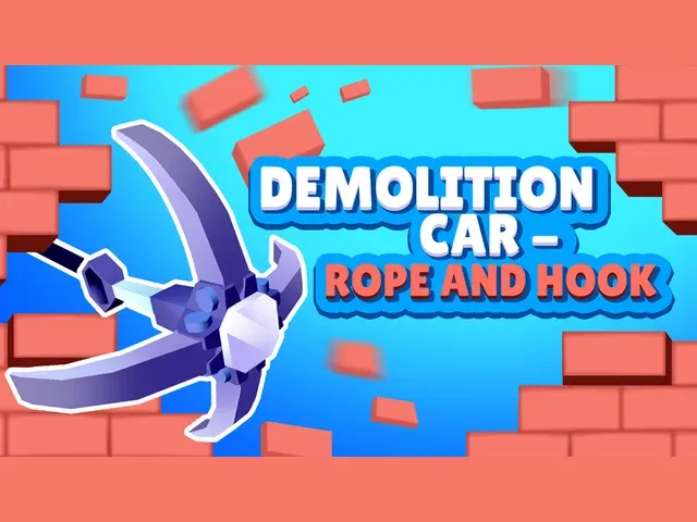 Demolition Car - Rope and Hook