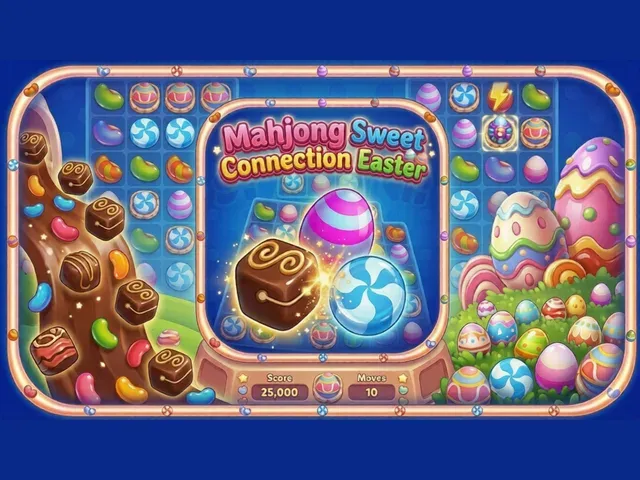 Mahjong Sweet Connection Easter