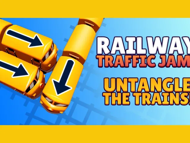 Railway Traffic Jam! Untangle the Trains!