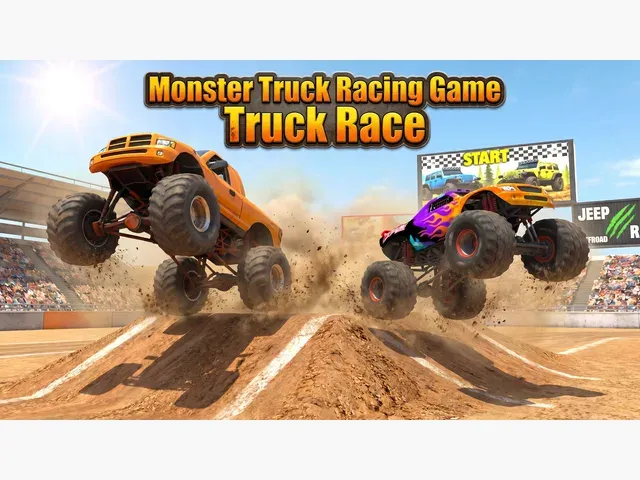 Monster Truck Racing Game Truck Race