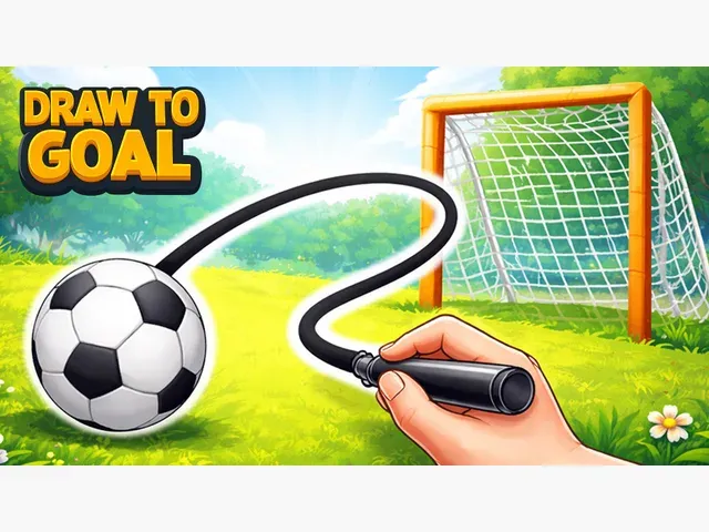 Draw To Goal - Soccer Game