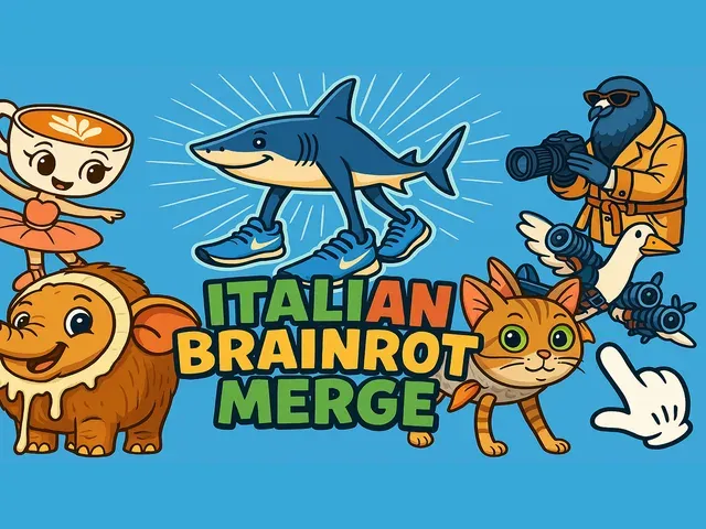 Italian Brainrot: Animals Merge Puzzle