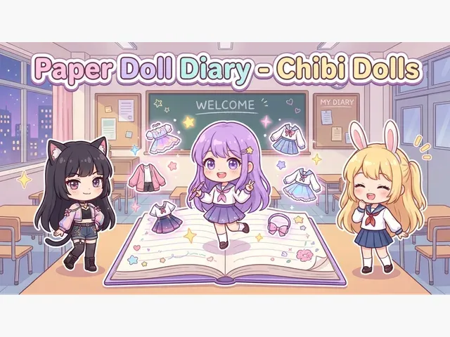 Paper Doll Diary - Chibi Dolls