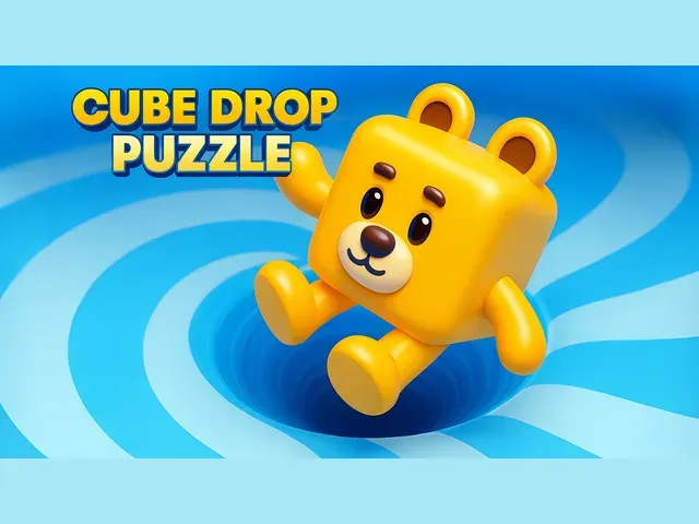 Cube Drop Puzzle