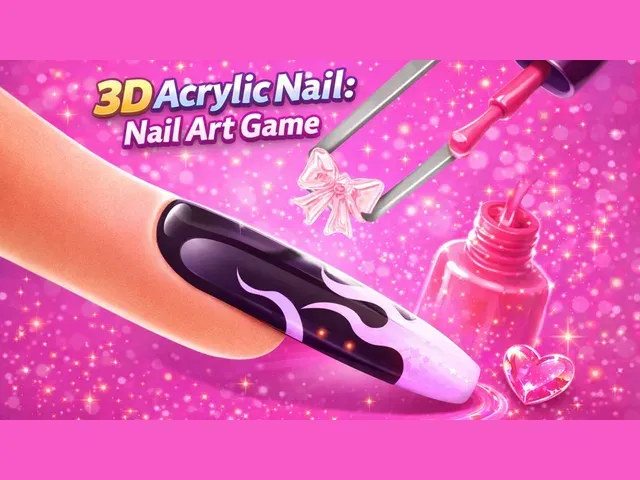 3D Acrylic Nail: Nail Art Game