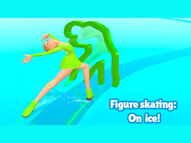 Figure skating: On ice!