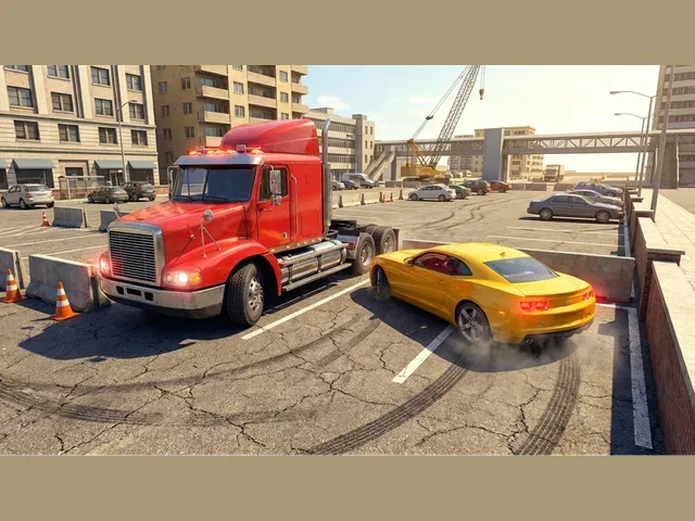 Car And Truck Parking Game