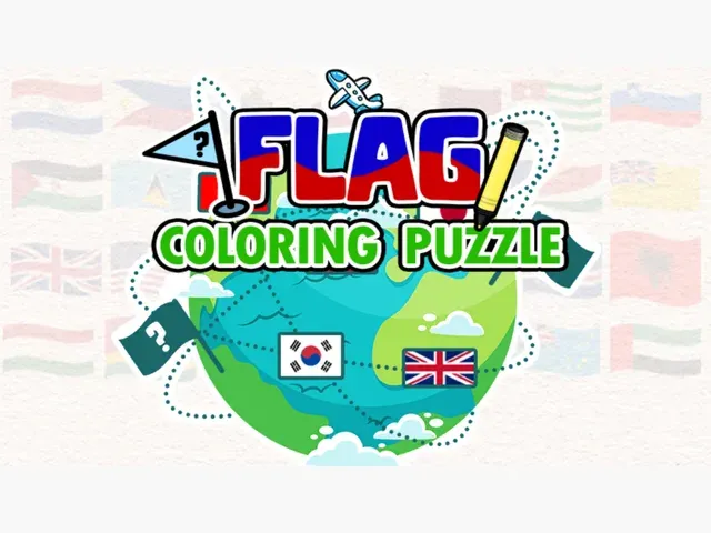 Flag Coloring Puzzle