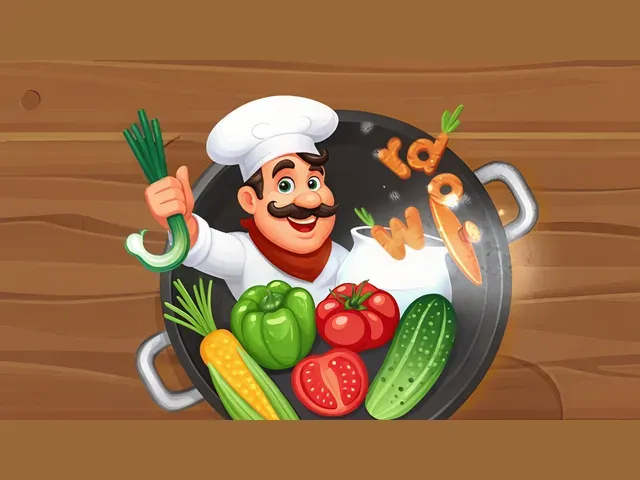 Cooking Letters - Word Search