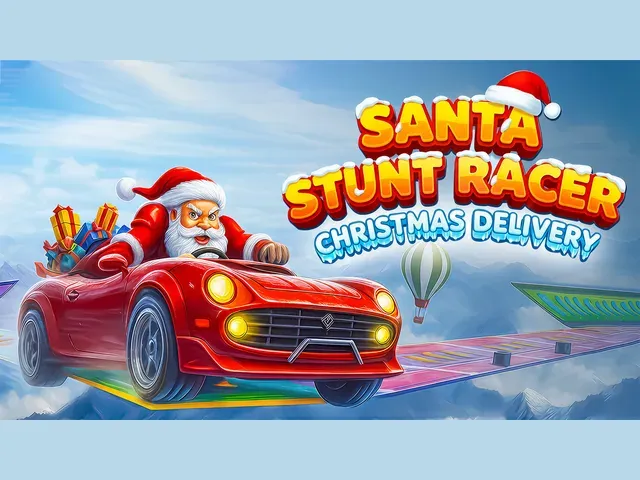 Santa Stunt Racer Christmas Delivery