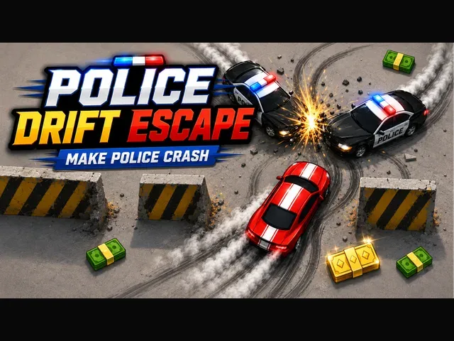 Police Drift Escape