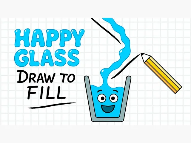 Happy Glass - Draw to Fill
