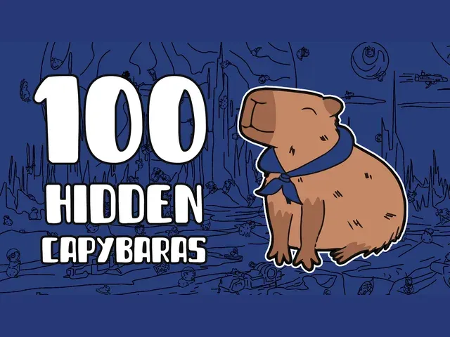 100 Hidden Capybaras