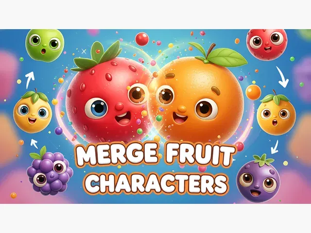 Merge Fruit Characters