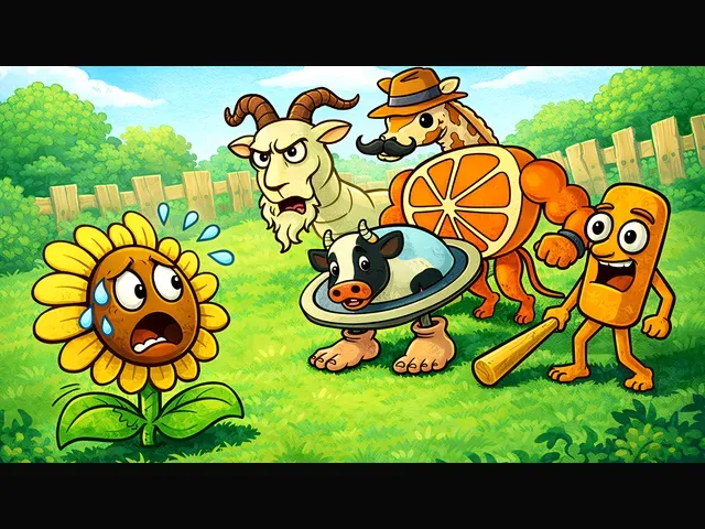 Plants vs Brainrots 2D