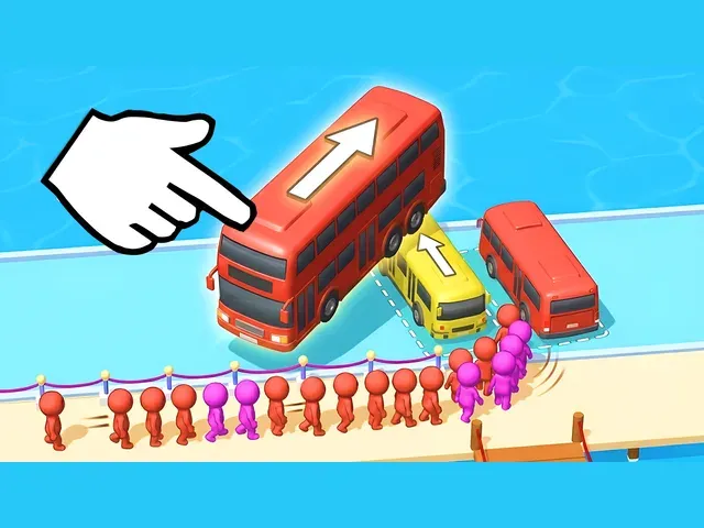 Bus out - Bus Away traffic jam